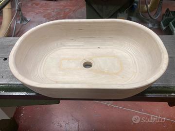 Lavabo in compensato di betulla