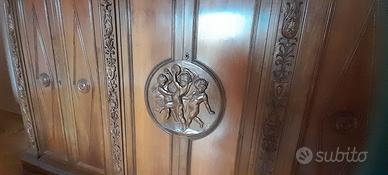 Camera da letto legno massello