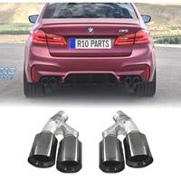 TERMINALI SCARICO BMW G30 G31 20-23 LOOK M5 NERO