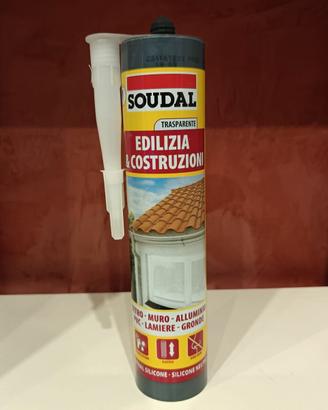 Silicone Trasparente Edilizia 300ml #Soudal