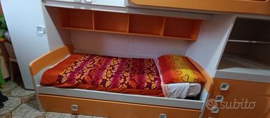Cameretta 3 letti perfetta  compresi materassi