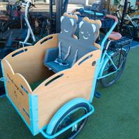 Cargo bike Panda modello cuore elettrica