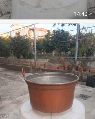 pentolone di rame 