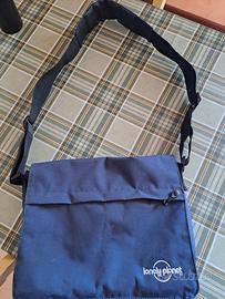 Tracolla lonely planet blu