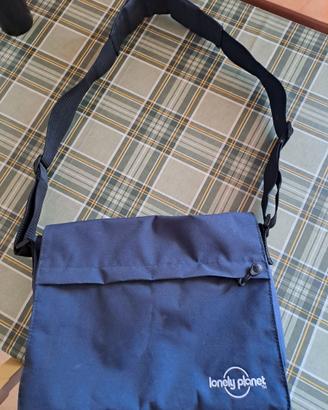Tracolla lonely planet blu