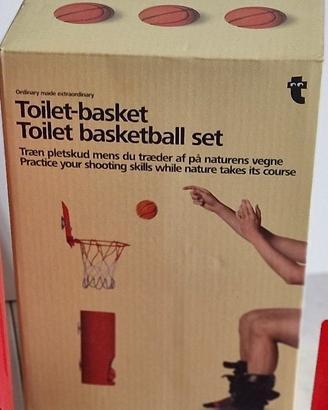 Set pallacanestro da... toilet!