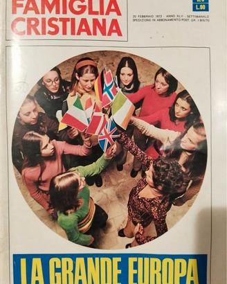Annata 1972 Famiglia Cristiana 