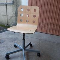 Sedia da scrivania girevole