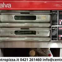 Forno pizza Salva 2 camere lungo