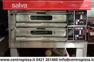 Forno pizza Salva 2 camere lungo