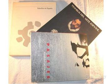 Due libri catalogo PABELLON DE ESPANA dell'EXPO 92