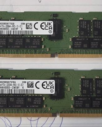 Ram 128GB ECC 3200mhz