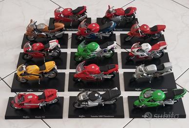 LOTTO di 14  MODELLINI MOTO PERFETTI come da foto