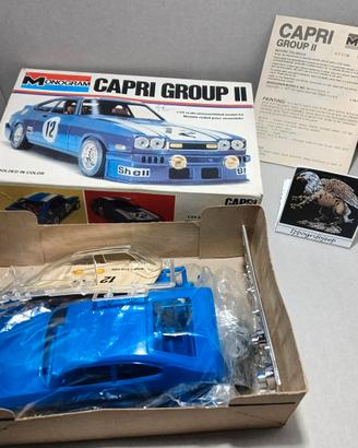 Modellino Monogram Ford Capri Goup II scala 1/24