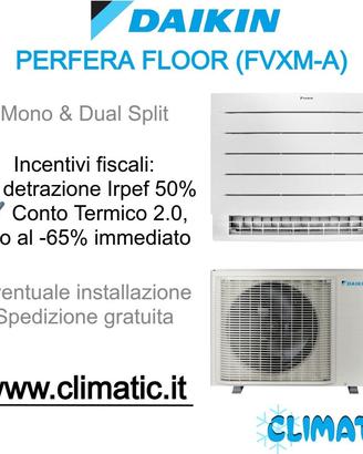 Condizionatore Daikin Perfera Floor