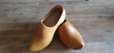 Zoccoli Olandesi in legno vintage