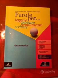 Parole per Grammatica Mondadori ISBN 9788800352987