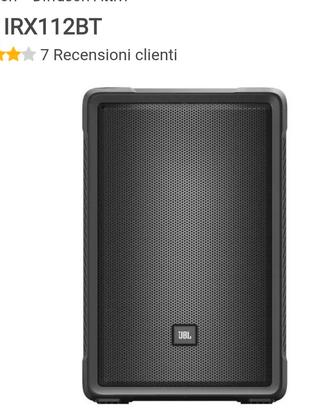 Casse JBL Irx112BT