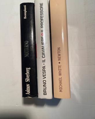 3 libri vintage – Asimov , Bruno Vespa, Newton