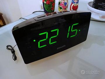 PHILIPS RADIO FM  ALARM CLOCK SVEGLIA DIGITALE