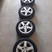 4 ruote complete di cerchi in lega 175 60 14