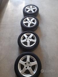 4 ruote complete di cerchi in lega 175 60 14