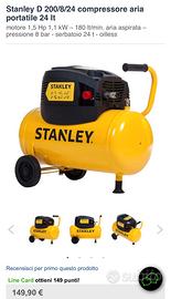 Compressore stanley NUOVO