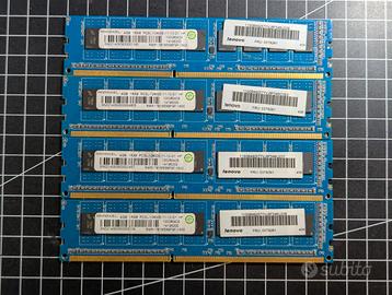 Ram 4x4GB DDR3 UDIMM ECC Ramaxel RMR1781ME68F9F