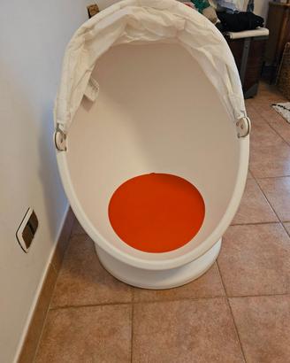 Poltrona girevole bambini ikea