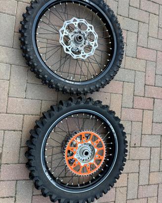 Ruote complete 19” 21” ktm