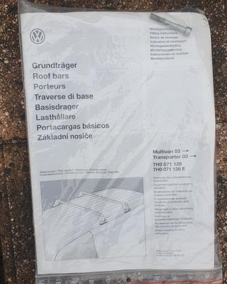 Barre portapacchi Multivan 3 Volkwagen