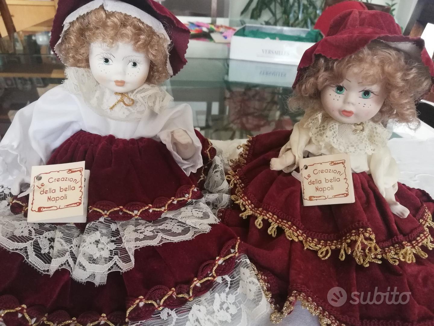 Bambole di porcellana creazioni bella Napoli - Collezionismo In