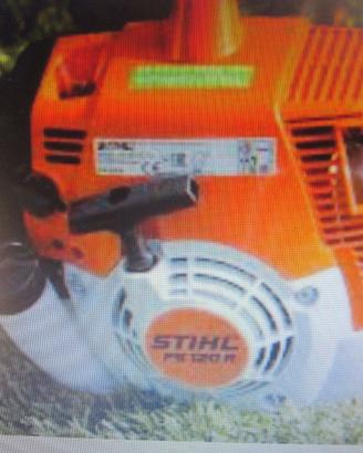DECESPUGLIATORE STIHL MOD FS 120R+SOFFIATORE STIGA