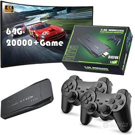 4K Game Stick 20.000+ Giochi Retro Console HDMI