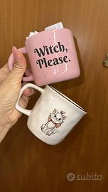 Aristogatto tazza Minou e tazza strega halloween