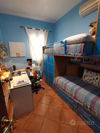 Cameretta Moretti Compact completa a ponte 2 letti