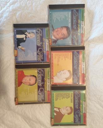 lotto 5 cd i grandi della canzone italiana 