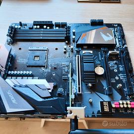 Scheda Madre Gigabyte + CPU Ryzen 3600X + WIFI