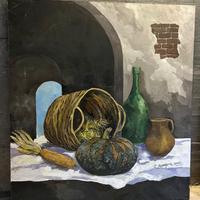 Quadro olio su tela  Romano Brugora