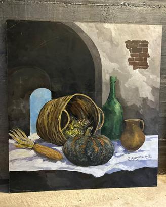 Quadro olio su tela  Romano Brugora