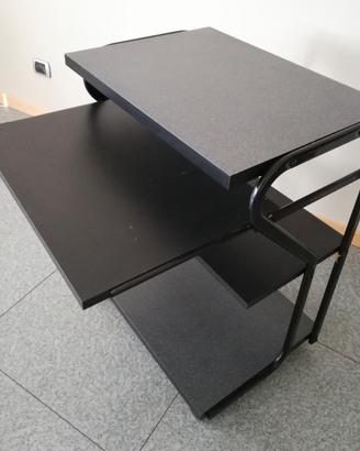 Scrivania mobile porta computer