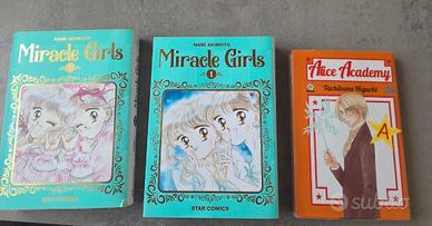 Manga Miracle Girls + Alice Academy nuovi