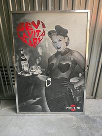 Manifesti originali Martini vintage incorniciati