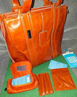 Borsa linea blue square
