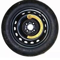 Ruotino da 15 pollici cerchio nero , attacco Fiat
