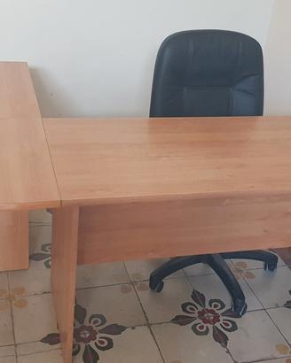 Scrivania angolare da ufficio truciolato laminato
