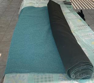 Tessuto colore ottanio