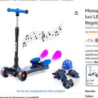 monopattino bimbo effetto turbina a reazione