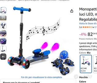 monopattino bimbo effetto turbina a reazione