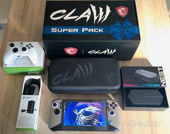 MSI Claw 8 AI+ Super Pack + Pad Xbox 